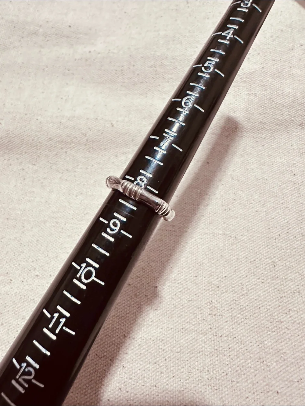 Vintage | Ring | Bamboo Silver Band
